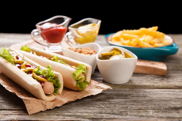 Hotdogs — Stockfoto