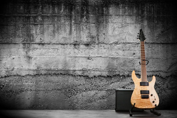 Modern electric guitar — Stock Photo, Image