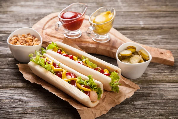 Hotdogs — Stockfoto