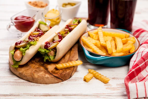 Hotdogs — Stockfoto