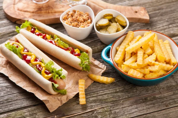 Hotdogs — Stockfoto