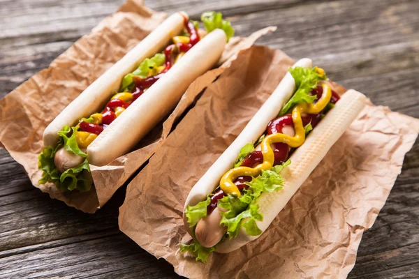 Hot dogs — Stock Photo, Image