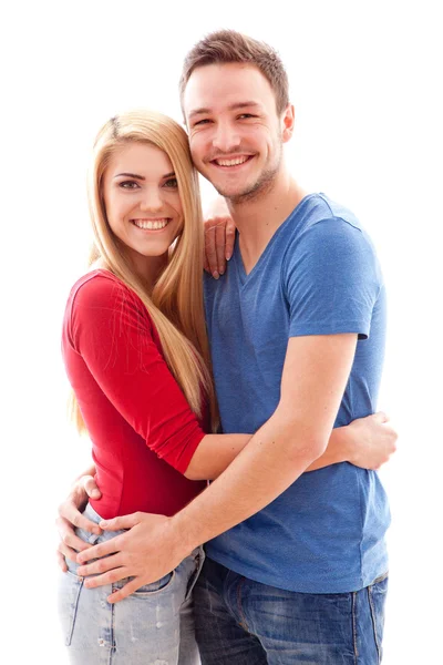 Young hipster couple — Stock Photo, Image