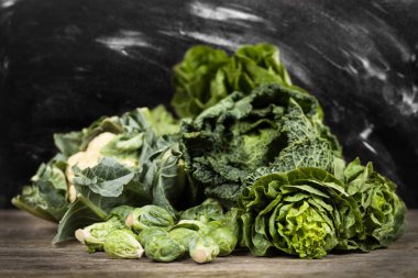 yeşil sebze çeşitleri