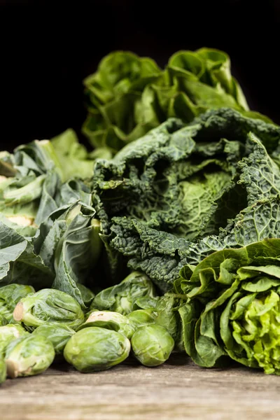 Assortment of green vegetables — Stock Image Assortment of green vegetables Stock Photo