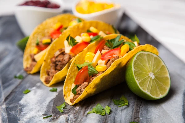 Deliziosi tacos — Foto Stock
