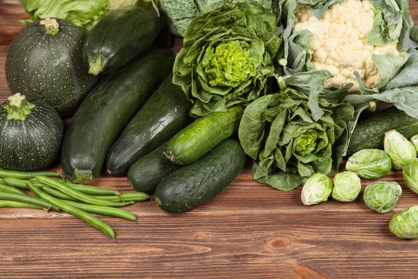 Surtido de Verduras Verdes — Foto de Stock