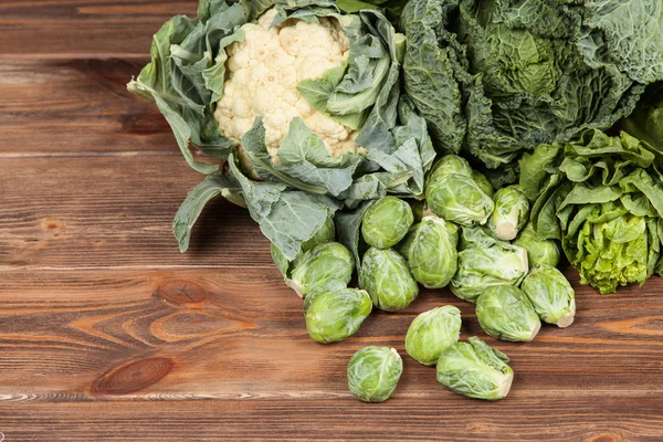 Surtido de Verduras Verdes — Foto de Stock