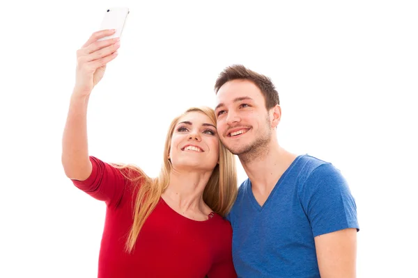 Young beautiful couple — Stock Photo, Image