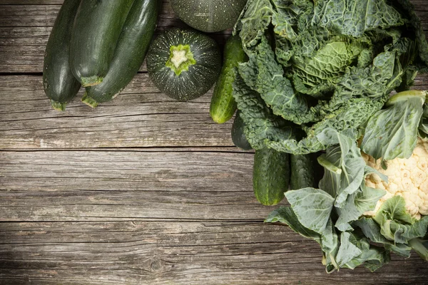 Surtido de Verduras Verdes —  Fotos de Stock