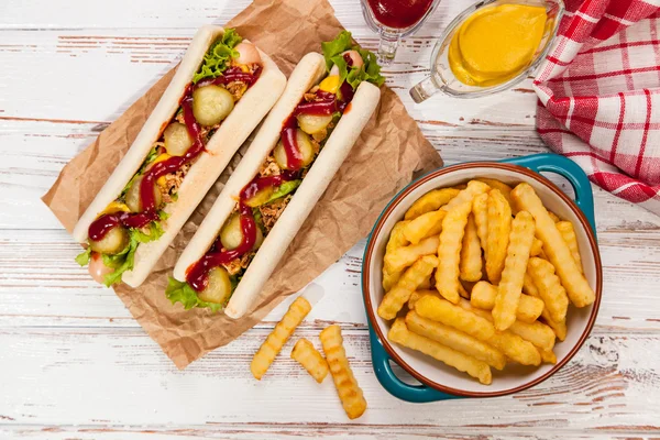 Hotdogs — Stockfoto