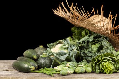 yeşil sebze çeşitleri