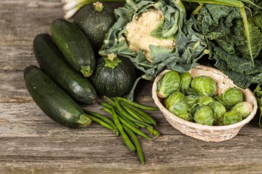 yeşil sebze çeşitleri