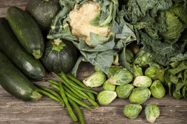 yeşil sebze çeşitleri