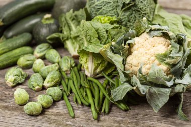 yeşil sebze çeşitleri