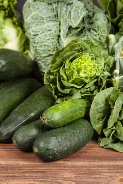 Surtido de Verduras Verdes — Foto de Stock