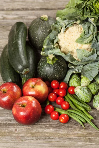 绿色蔬菜的分类 — 图库照片