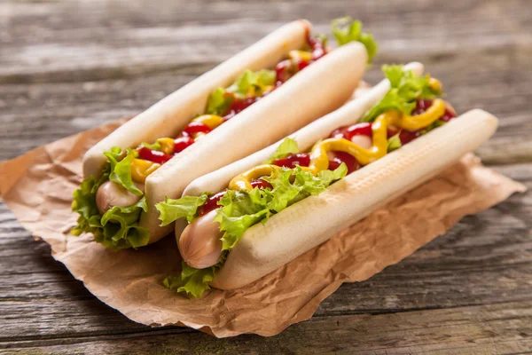 Hotdogs — Stockfoto