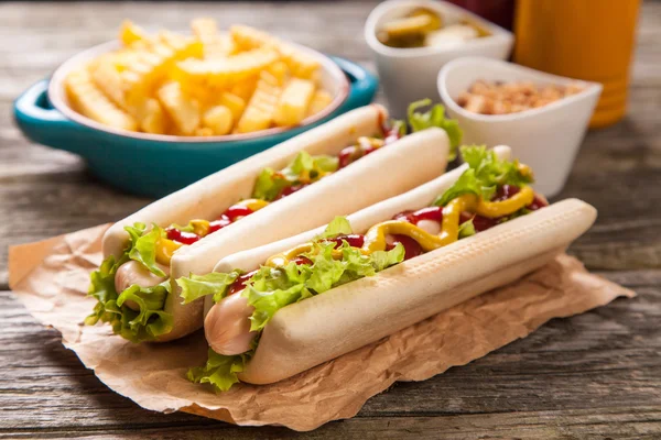 Hotdogs — Stockfoto