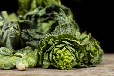 yeşil sebze çeşitleri