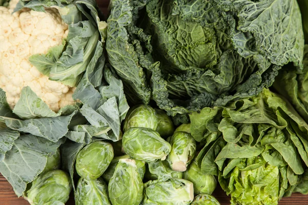 Assortment of green vegetables — Stock Photo, Image