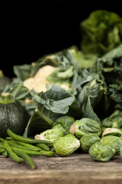 Surtido de Verduras Verdes — Foto de Stock