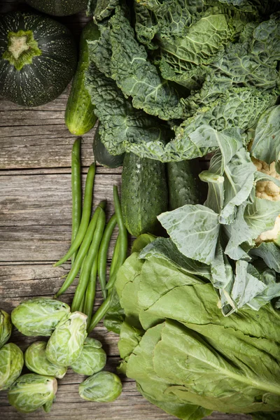 Surtido de Verduras Verdes — Foto de Stock