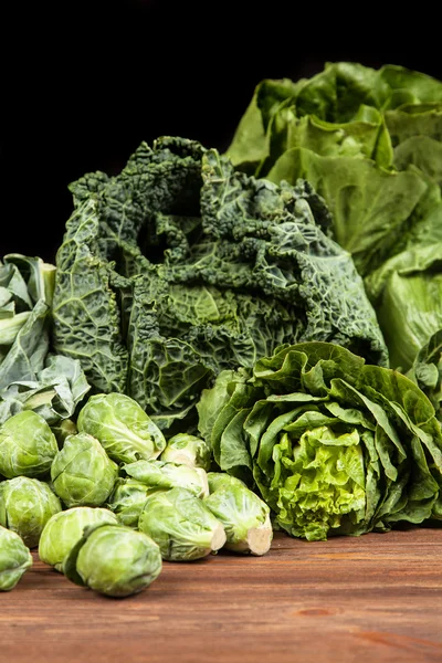 Assortment of green vegetables — Stock Photo, Image