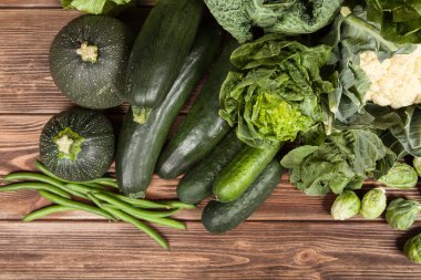 yeşil sebze çeşitleri