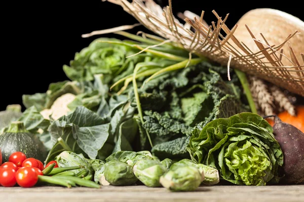 Surtido de Verduras Verdes — Foto de Stock