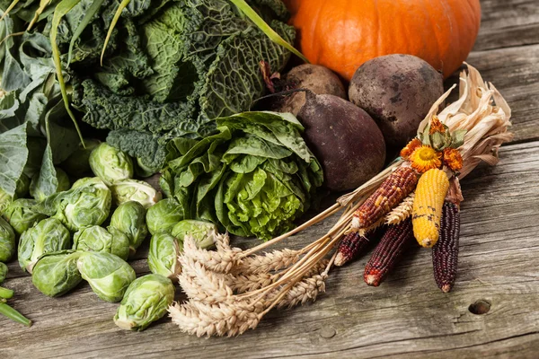 Assortment of green vegetables — Stock Photo, Image