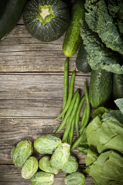 Yeşil sebze çeşitleri — Stok fotoğraf