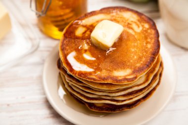 Lezzetli gözleme yüksek yığını