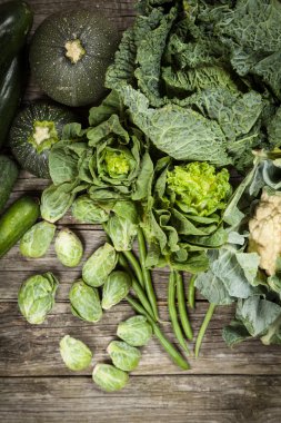 yeşil sebze çeşitleri