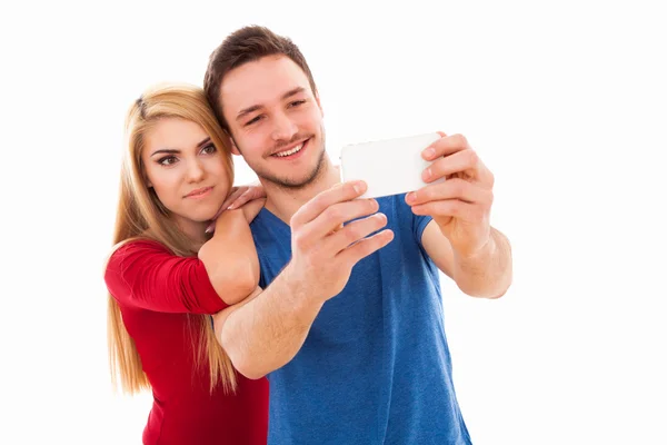 Young beautiful couple — Stock Photo, Image