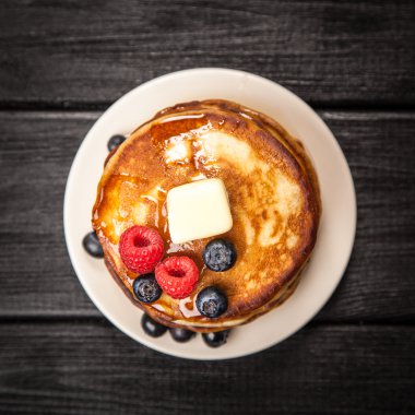 Lezzetli gözleme yüksek yığını