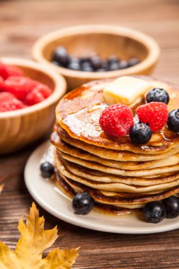 Lezzetli gözleme yüksek yığını