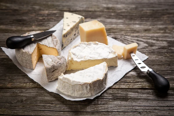 Francouzský měkký sýr — Stock fotografie