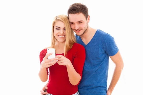 Young beautiful couple — Stock Photo, Image