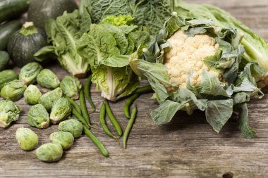 yeşil sebze çeşitleri