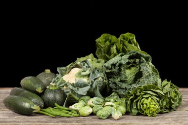 yeşil sebze çeşitleri