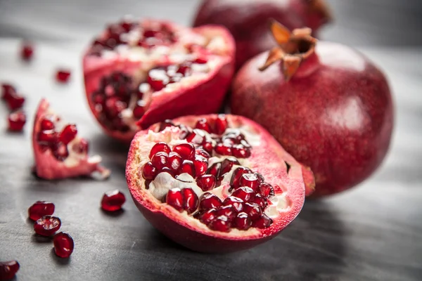 Red juice pomegranate