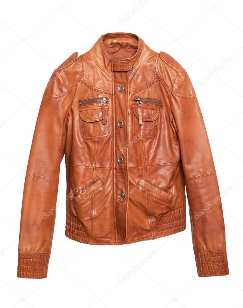 Stylish leather jacket