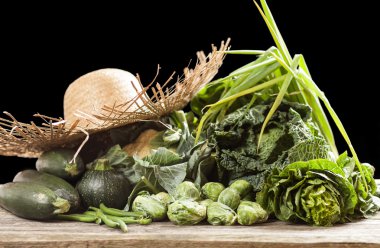 yeşil sebze çeşitleri