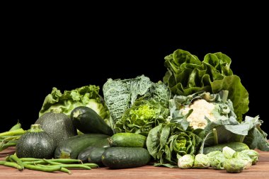 yeşil sebze çeşitleri