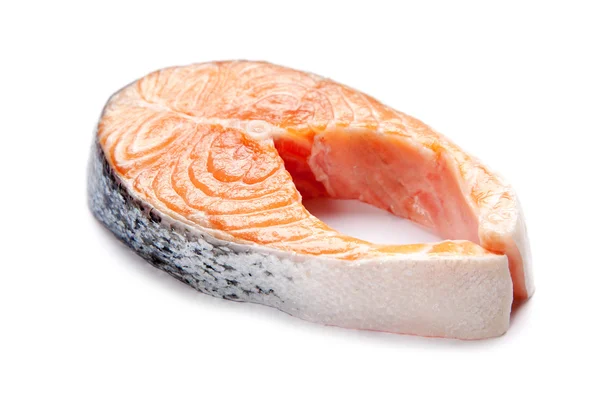 Rodajas de filete de salmón — Foto de Stock
