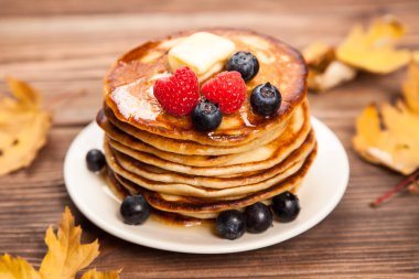 Lezzetli gözleme yüksek yığını