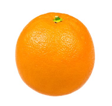 Beyaz arkaplanda turuncu