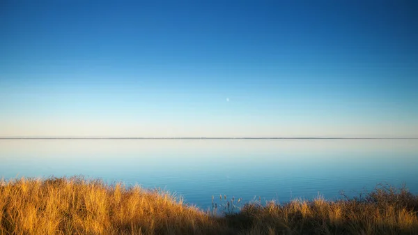 Ландшафт Спокійною Водою Рінгкобінг Фіорді Данія — стокове фото