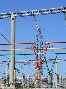 Elektrik yüksek gerilim Trafo Merkezi 